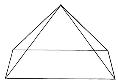 Pyramid shape